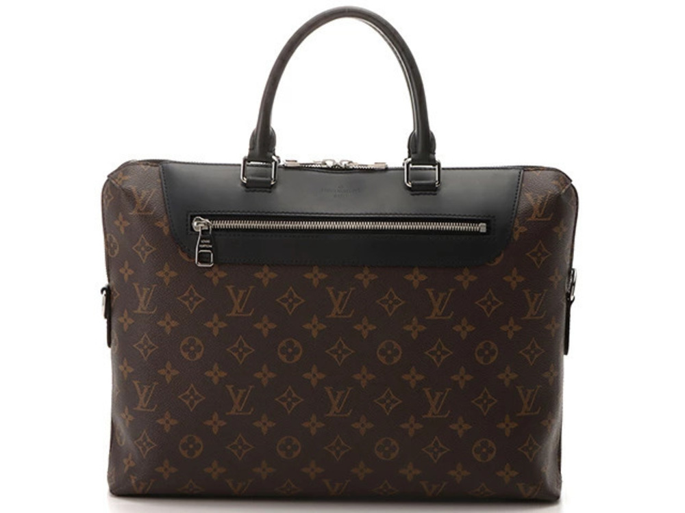 Louis Vuitton Business Bag Port Jour NM Monogram Macassar Brown